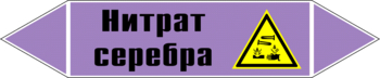 Маркировка трубопровода "нитрат серебра" (a04, пленка, 252х52 мм)" - Маркировка трубопроводов - Маркировки трубопроводов "ЩЕЛОЧЬ" - магазин "Охрана труда и Техника безопасности"