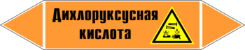 Маркировка трубопровода "дихлоруксусная кислота" (k15, пленка, 252х52 мм)" - Маркировка трубопроводов - Маркировки трубопроводов "КИСЛОТА" - магазин "Охрана труда и Техника безопасности"